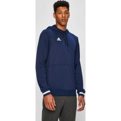 Adidas Performance - Bluza. Niebieskie bluzy męskie adidas Performance, s, bez wzorów, z dzianiny, z kapturem, bez rękawów, z kapturem. W wyprzedaży za 179,90 zł.