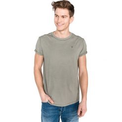 G-Star RAW Shelo Koszulka Zielony Szary. Szare podkoszulki męskie G-Star RAW, s, bez wzorów, z bawełny, z krótkim rękawem. Za 171,95 zł.