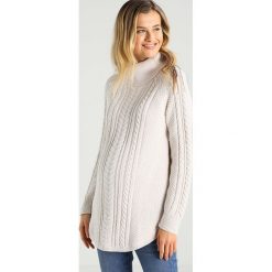Swetry klasyczne damskie: GAP Maternity CABLE TNECK Sweter off white