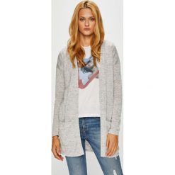 Only - Kardigan. Szare kardigany damskie ONLY, l, z elastanu. Za 89,90 zł.
