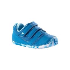Buty 510 I LEARN BREATH dla maluchów. Niebieskie buciki niemowlęce DOMYOS, z poliesteru, bez zapięcia. Za 69,99 zł.