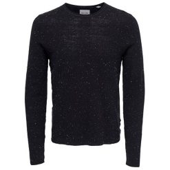 ONLY&SONS Męska sweter Adnan Structure Knit Black (rozmiar S). Czarne swetry męskie Only&Sons, s, bez wzorów, bez kołnierzyka, bez kaptura. W wyprzedaży za 101,00 zł.
