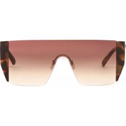 Brązowe Okulary Unsoured. Pomarańczowe okulary przeciwsłoneczne damskie other. Za 49,99 zł.