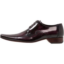 Buty wizytowe męskie: Jeffery West PINO CENTRE SEAM 3 EYE DERBY Eleganckie buty aubergine