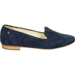 Mokasyny - 2308 CAM BLU. Szare mokasyny damskie Venezia, ze skóry. Za 159,00 zł.