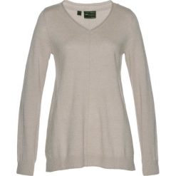 Swetry klasyczne damskie: Sweter Premium bonprix kamienisty melanż