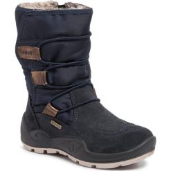 Śniegowce PRIMIGI - GORE-TEX 4380822 M Nott. Niebieskie śniegowce dziewczęce Primigi, bez zapięcia. W wyprzedaży za 249,00 zł.
