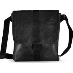 Skórzana torba na ramię/ tablet Solier Messel SL31. Torby na laptopa Tagless, w paski, ze skóry. Za 239,85 zł.