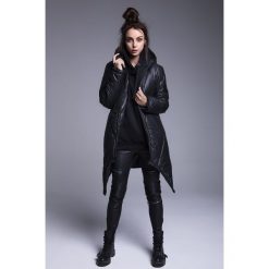 Naoko - Kurtka REYKJAVIK RAVEN. Czarne kurtki damskie marki NAOKO, s, bez wzorów, z poliesteru, długie, z kapturem. W wyprzedaży za 299,90 zł.