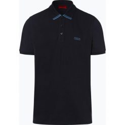 HUGO - Męska koszulka polo – Dyler193, niebieski. Niebieskie koszulki męskie HUGO, m, bez wzorów, bez rękawów. Za 349,95 zł.