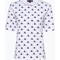 Franco Callegari - T-shirt damski, beżowy. Brązowe t-shirty damskie Franco Callegari, bez wzorów, eleganckie, bez kołnierzyka. Za 89,95 zł.