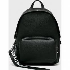 Calvin Klein Jeans - Plecak. Czarne plecaki damskie Calvin Klein Jeans, z jeansu. Za 649,90 zł.