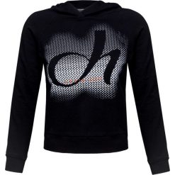 Bluza DEHA ACTIVE Czarny. Czarne bluzy sportowe damskie Deha, bez wzorów, z elastanu, bez rękawów, z kapturem. W wyprzedaży za 180,00 zł.