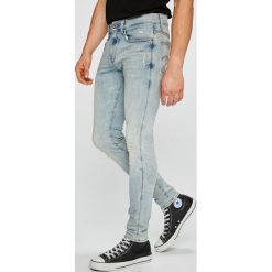 G-Star Raw - Jeansy 3301. Niebieskie jeansy męskie regular G-Star RAW, z bawełny. W wyprzedaży za 479,90 zł.