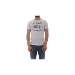 T-shirty z krótkim rękawem Mc2 Saint Barth TSHIRT MAN. Białe t-shirty męskie Mc2 Saint Barth, s, bez wzorów, bez kołnierzyka, krótkie. Za 194,85 zł.