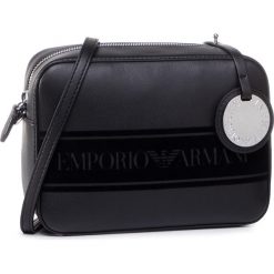 Torebka EMPORIO ARMANI - Y3B092 YI48E 88291 Black/Black/Black. Czarne listonoszki damskie Emporio Armani, bez wzorów, ze skóry ekologicznej, bez dodatków. Za 839,00 zł.