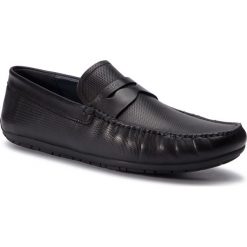 Mokasyny JOOP! - Zenon 4140004417 Black 900. Czarne półbuty męskie JOOP!, na co dzień, bez wzorów, ze skóry, klasyczne, bez zapięcia. Za 659,00 zł.