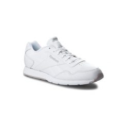 REEBOK V53955 ROYAL GLIDE Biały. Białe buty sportowe męskie Reebok, ze skóry ekologicznej, bez zapięcia. Za 239,99 zł.