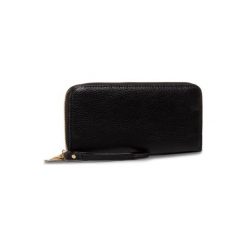 ACCCESSORIES 1W1-026-AW19 Czarny. Czarne portfele damskie ACCCESSORIES, bez wzorów, ze skóry ekologicznej. Za 39,99 zł.