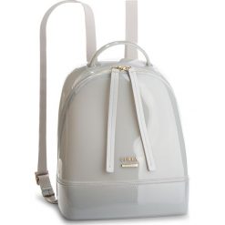 Plecak FURLA - Candy 992841 B BJW2 PL0 Color Cristallo d. Szare plecaki damskie Furla, bez wzorów, z tworzywa sztucznego, klasyczne. W wyprzedaży za 789,00 zł.
