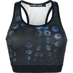 Outer Vision Tentacles Top damski czarny/niebieski. Czarne topy damskie marki Outer Vision, l, z materiału. Za 42,90 zł.
