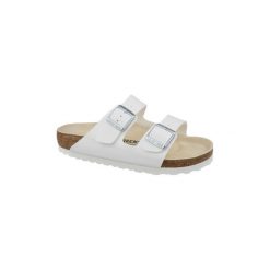 Klapki Birkenstock Arizona 51731. Klapki damskie Birkenstock, bez wzorów, bez obcasa. Za 229,99 zł.