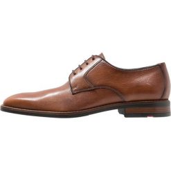 Lloyd STUART Eleganckie buty kenia. Brązowe buty wizytowe męskie Lloyd, z materiału, na sznurówki. Za 659,00 zł.