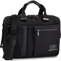 Torba na laptopa SAMSONITE - 108382-1465-1CNU Black. Czarne torby męskie skórzane Samsonite, bez wzorów, z materiału, młodzieżowe. Za 749,00 zł.