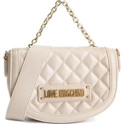 Torebka LOVE MOSCHINO - JC4002PP17LA0110 Avorio. Brązowe torebki klasyczne damskie marki Love Moschino, ze skóry ekologicznej. Za 779,00 zł.
