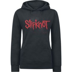 Bluzy rozpinane damskie: Slipknot Iowa Album Cover Bluza z kapturem damska czarny