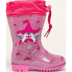 Blukids - Kalosze dziecięce. Różowe kalosze dziewczęce Blukids. Za 59,90 zł.