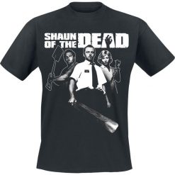 T-shirty męskie z nadrukiem: Shaun Of The Dead Logo T-Shirt czarny