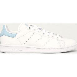 Adidas Originals - Buty skórzane Stan Smith. Białe buty sportowe damskie adidas Originals, bez wzorów, ze skóry, sportowe. Za 399,90 zł.