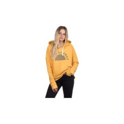 Bluzy Rip Curl Blocked Hooded Fleece. Żółte bluzy damskie Rip Curl, s, bez wzorów, bez rękawów, bez kaptura. Za 208,62 zł.