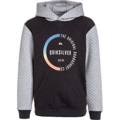 Quiksilver BUNDSY HOODY Bluza z kapturem light grey heather. Szare bluzy chłopięce marki Quiksilver, z bawełny, z kapturem. W wyprzedaży za 170,10 zł.