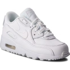 Buty NIKE - Air Max 90 Ltr (PS) 833414 100 White/White. Białe półbuty dziewczęce Nike, na sznurówki. W wyprzedaży za 239,00 zł.