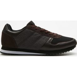 Sneakersy z łączonych materiałów - Brązowy. Pomarańczowe sneakersy męskie House, bez zapięcia. W wyprzedaży za 69,99 zł.
