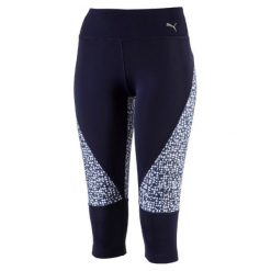 Puma Spodnie Culture Surf 3 4 Tight Peacoat-White L. Białe spodnie damskie marki Puma, l, do biegania. Za 99,00 zł.
