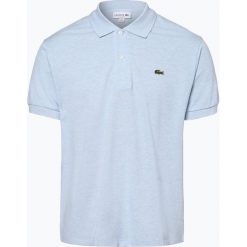 Lacoste - Męska koszulka polo, niebieski. Niebieskie koszulki męskie Lacoste, s, bez wzorów, klasyczne, bez rękawów. Za 229,95 zł.