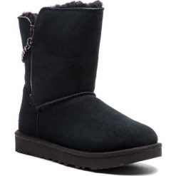 Buty zimowe damskie: Buty UGG - W Classic Sparkle Zip 1094983 W/Blk