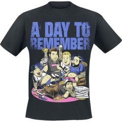 A Day To Remember Heaviest Pop Punk Band, Ever T-Shirt czarny. Czarne koszulki męskie marki A Day To Remember, l, bez wzorów, bez kołnierzyka. Za 74,90 zł.