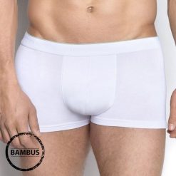 Męskie bokserki HENDERSON Bamboo Graph. Szare bokserki męskie marki Henderson, bez wzorów, z tkaniny. Za 36,99 zł.