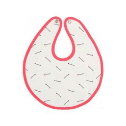 Baby Bites Śliniaczek Coral. Brązowe śliniaki marki Baby Bites, z bawełny. Za 55,00 zł.