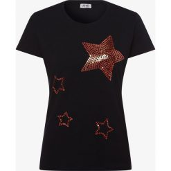 Liu Jo Collection - T-shirt damski, czarny. Czarne t-shirty damskie Liu Jo Collection, m, z aplikacjami, bez kołnierzyka. Za 299,95 zł.