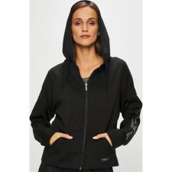 Puma - Bluza Fusion Fz. Czarne bluzy rozpinane damskie Puma, l, z bawełny, z kapturem. W wyprzedaży za 229,90 zł.