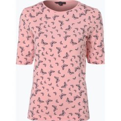 Franco Callegari - T-shirt damski, pomarańczowy. Pomarańczowe t-shirty damskie marki Franco Callegari, z nadrukiem, z dżerseju, bez kołnierzyka. Za 69,95 zł.