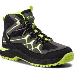 Trekkingi HI-TEC - Miko Mid Wp Teen AVSAW17-HT-01 Black/Dark Grey/Lime. Czarne śniegowce dziewczęce Hi-tec, bez zapięcia. W wyprzedaży za 189,00 zł.