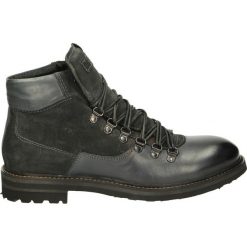 Botki męskie - 56966 DK GRAY. Szare bez kategorii marki Venezia, ze skóry. Za 199,00 zł.