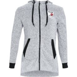 Szara Bluza Weak. Szare bluzy męskie Born2be, s, z aplikacjami, z dresówki, z kapturem, bez rękawów, bez kaptura. Za 24,99 zł.