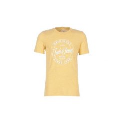 T-shirty z krótkim rękawem Jack Jones JORREALLY. Żółte t-shirty męskie Jack & Jones, s, bez wzorów, bez kołnierzyka, krótkie. Za 62,10 zł.